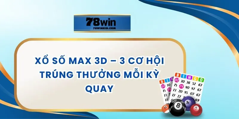 Xổ số Max 3D